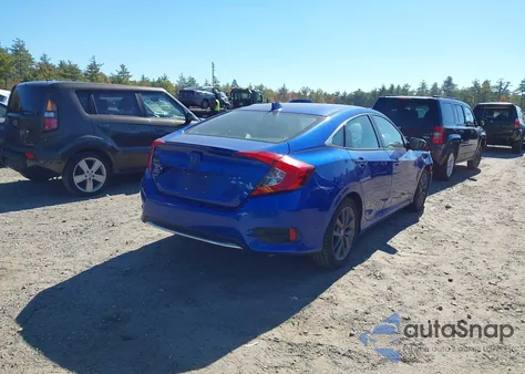 2021 Honda Civic Ex z USA, uszkodzony, nr VIN 19XFC1F32ME002581